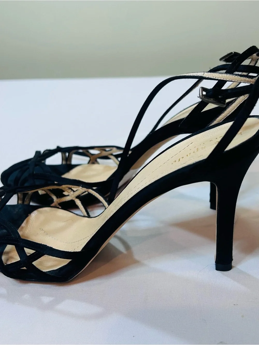 kate spade Black Strappy Slingback Sandals size 8.5